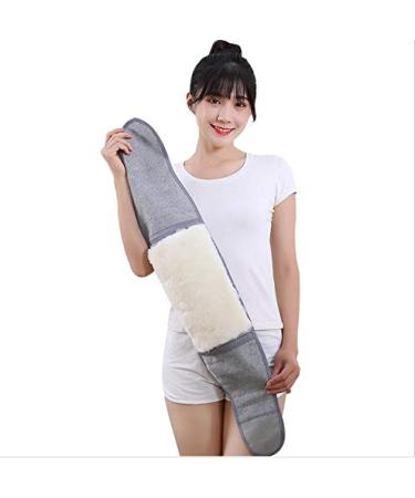 Thicken Plush Thermal Back Warmer Wrap for Men & Women - Winter Stretchy Abdomen Waist Support Belt - Lumbar & Stomach Protector for Low Back Pain Relief - XL (Waistline 33-40 - Buy Online on GoSupps.com