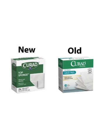 Cuard Post-Op Top Sponge Gauze Pads 4x4 Inch - Sterile and Absorbent - Buy Online on GoSupps.com