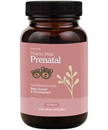 Sprigs Mama Bear Prenatal Vitamins - Organic Capsules 120 Tablets | Trusted International Shipping - Buy Online on GoSupps.com