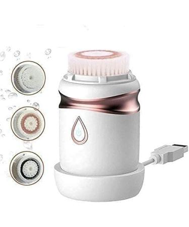 Dongng Facial Cleaning Brush Rechargeable Face Scrubber Can Be Use for Exfoliating Massaging and Deep Cleansing Skin Care Ideal Gift - Buy Online on GoSupps.com