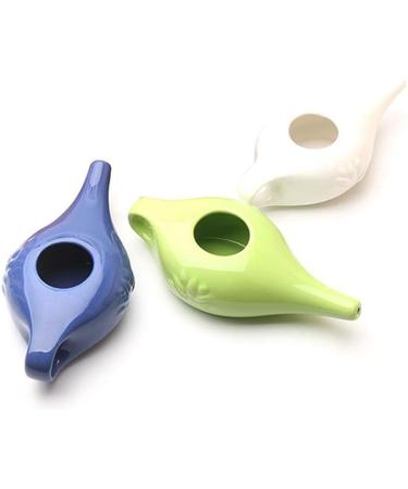 lioapoiul Ceramic Neti Pot Rinsing Nose Washing Professional Yoga Stuff Irrigator Dust Remover Spout Removing Tools Cleaning Outdoor White - Buy Online on GoSupps.com
