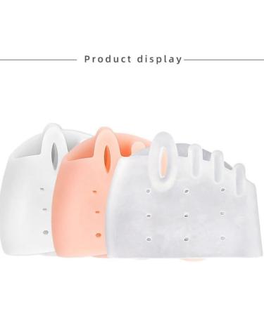 Professional Elastic Foot Cushions - Breathable Forefoot Gel Pads for Pain Relief | Reusable Metatarsal Pads - 1 Pair - Buy Online on GoSupps.com