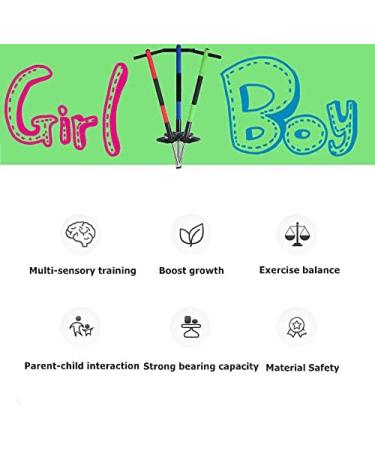 Pogo Stick for Kids Age 5+ | 40-80 Lbs | Easy Grip for Boys and Girls | Outdoor Fun (Green) - Buy Online on GoSupps.com