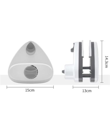 Window Cleaner Magnetic Double-Side Window Cleaner Glass Cleaner Wiper Tool Brush for Double Glazed Window Thickness 5-28Mm - Buy Online on GoSupps.com