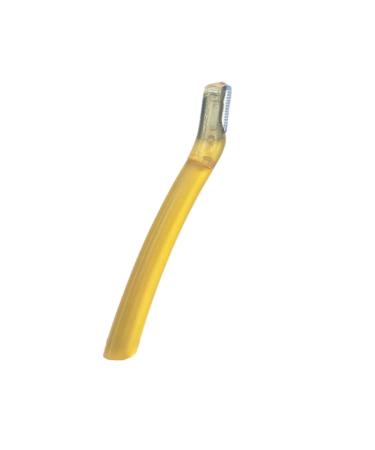 EuroXanty eyebrow remover |Facial razor |Razor |Ey brauen razor |Ey brows shaver & eyebrows profiles |For men and women |Yellow