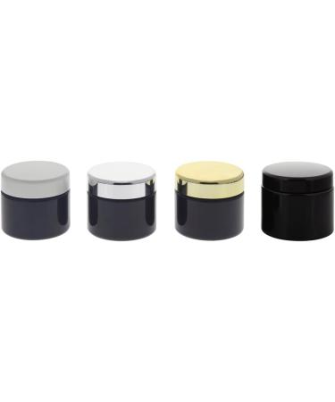 Buy Violet Miron Glass Ticking 50ml - Colored Lid Mix Set for Cosmetics | Premium Empty Cream Jars - Buy Online on GoSupps.com