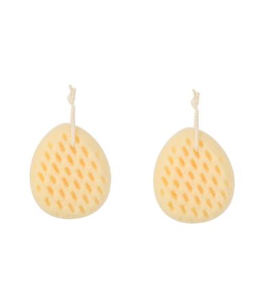 Housoutil 2pcs Bath Ball Body Scrubber Body Wash Scrubber Shower Loofah Cleaning Tools Bath Scrubber Tools for Kids Back Scrubber Exfoliating Scrub Pouf Cleaning Brush Dacron Sponge Miss