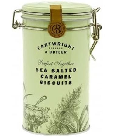  Cartwright & Butler Cartwright & Butler | Cookie Tin Trio | Presented in our reusable tins with clip-on lids | Includes milk chocolate salted caramel strawberry and white chocolate cookies - Buy Online on GoSupps.com