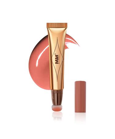 Blush Beauty Stick  Highlighter Concealer Stick  Multifunctional Makeup Pen  Contour Beauty Stick  Liquid Face Concealer Contour with Air Cushion Applicator (02 Peach Pink)