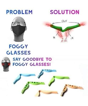 Boqqu Anti-Fog Silicone Nose Bridge Pads for Glasses - Fogless Accessories 3/5/10 Pack Black - Buy Online on GoSupps.com