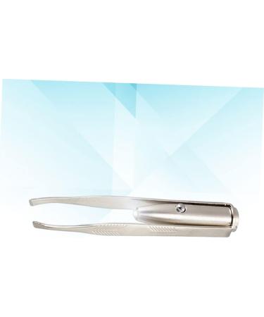 NUSITOU Stainless Steel Tweezers Led Light Eyelash Tweezer Led Eyebrow Tweezer Eyebrow Hair Removal Tweezer Lash Tweezer - Buy Online on GoSupps.com