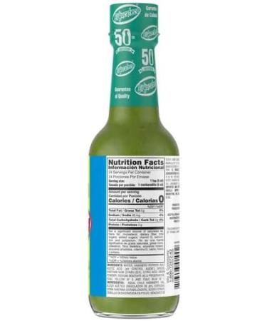 El Yucateco Habanero Green 120ml (Pack 3) / Mexican Hot Sauce Spicy Habanero Chilli Pepper Salsa Sauce for Tacos Nacho Dip - Buy Online on GoSupps.com