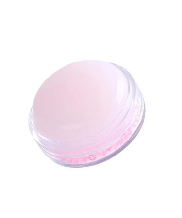Xiongqi clear silicone gel stamp 4.2 cm nail art jelly stamper nail art stamping stamping with cap for French nails nail art tool pink