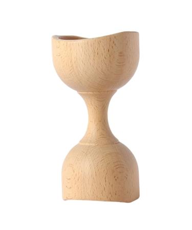Wooden Handheld Massage Cup Body Sculpting Massage Tool for Releasing Muscle Pain