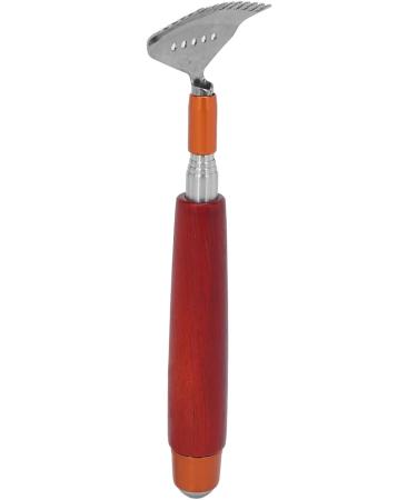 Verdant Touch Telescopic Back Scratcher - Stainless Steel Claw & Pearl Massager for Ultimate Relief | Shop Internationally - Buy Online on GoSupps.com