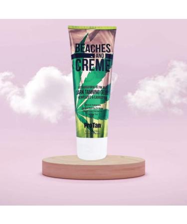 ProTan Beaches & Cr me Hemp Dark Tanning Gelee 8.5 oz - Achieve a Deep, Natural Tan - Buy Online on GoSupps.com