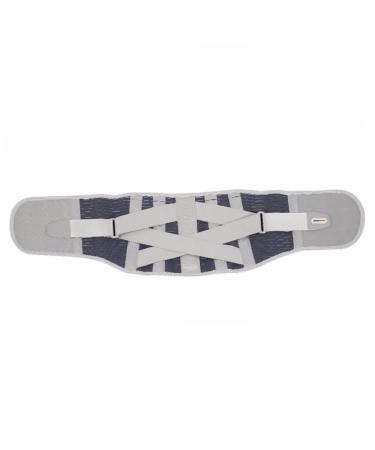 FRCOLOR Waist Support Gym Belt Safe Heating Pain Belt Warm Gym Waist Belt Lumbar Support Duty Belts Heat Pad Heated Pure Cotton Men and Women Bracket Steel Plate 120X30cm Grey