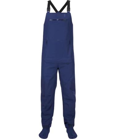 Mustang Survival Taku Dry Bib Pant - Men's Neptune/Navy Medium | Waterproof Breathable Protection - Buy Online on GoSupps.com