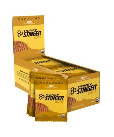 Honey Stinger Organic Honey Waffle | Energy Stroopwafel for Exercise Endurance | Sports Nutrition for Pre & Post Workout | Box of 16 Waffles - 16.96oz - Buy Online on GoSupps.com