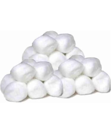 Bistras 100% Pure Cotton Balls - Ideal for Oil, Lotion, Makeup Removal - Soft & Absorbent (100 Count) - Buy Online on GoSupps.com