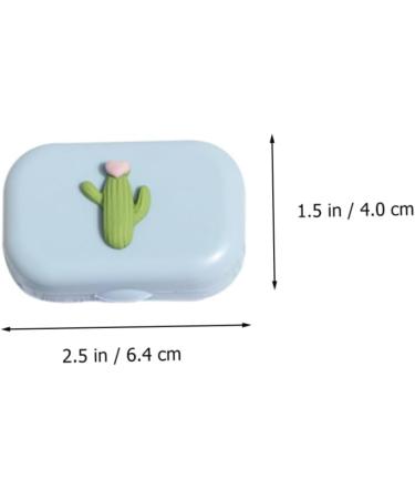 Partykindom 8-Piece Colored Contact Lens Cleaning Kit - Storage Case & Holder Set - Buy Online on GoSupps.com