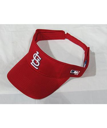 OC Sports St. Louis Cardinals Visor Official MLB Licensed Adjustable Replica Visor Cap/Hat (One Size Fits All)