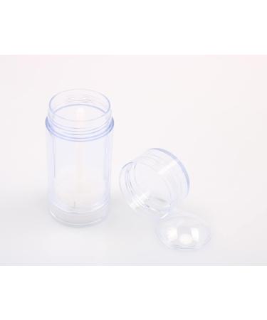 Wresty 1oz/30ml Clear Deodorant Containers Empty Plastic Twist-up Deodorant Bottles Bottom Filling Makeup Bottles DIY Cosmetic Glue Stick Lip Balm Tubes (3 Pcs) - Buy Online on GoSupps.com