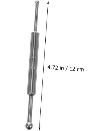 BeatifuFu Stainless Steel Face Reflex Zone Massage Device | Reusable Manual Acupuncture Rod for Facial Wellness - Buy Online on GoSupps.com