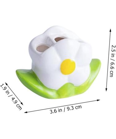 minkissy pencil holder toothbrushes tooth brush pen holder toothbrush storage holder toothbrush container white ceramics counter child toothbrush holder - Buy Online on GoSupps.com