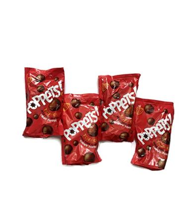 Poppets Toffee Milk Chocolate & Chewy Toffee 4 Bag Bundle