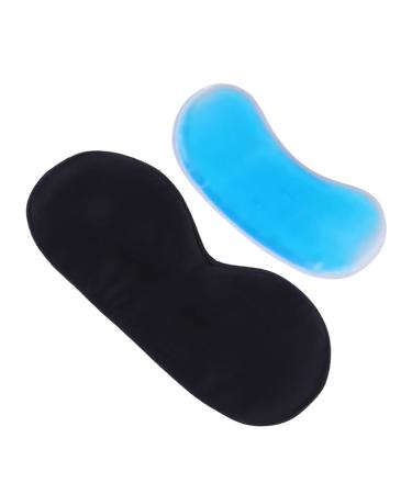 minkissy Eye Mask To Sleep Facial Mask 21X9cm Black