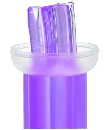 Toilet Gel Stamp Flower Fragrance Bathroom Deodorizer Stops Limescale and Stains with Air Freshening Deodorizing Clean purple - Buy Online on GoSupps.com