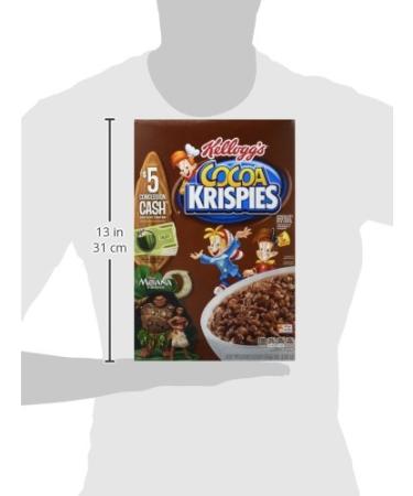Discontinued Kellogg's Cocoa Krispies Cereal 15.5oz Box - Pack of 4 | Real Chocolate | Limited Edition - Buy Online on GoSupps.com