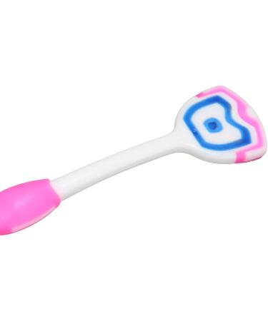 10-Pack Ergonomic Silicone Tongue Cleaners - Long Handle Oral Hygiene Brush (Blue & Pink) - Buy Online on GoSupps.com