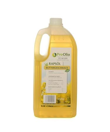 Buy Pro Olio Professional Rapeseed Oil Butter Flavor - Lactose-Free & Vegan - 2 Ltr | International Shipping - Buy Online on GoSupps.com