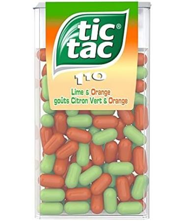  Epicerie sucr e TIC TAC - Lemon and Orange Duo Candy 54G - Pack of 4 - Sold By Lot - Buy Online on GoSupps.com
