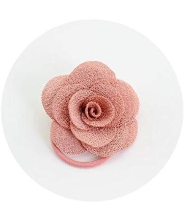 Baby Girls Hair Ties Rope 13PCS Small Seamless Hair Bands Ponytail Holder No Damage Flower Hairbands for Kids Toddlers 13pcs Camellia - Buy Online on GoSupps.com