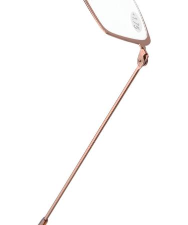 Eyekepper 5 Pieces Stainless Steel Half-Eye Reading Glasses +0.50 - Stylish & Durable - International Shipping Available - Buy Online on GoSupps.com