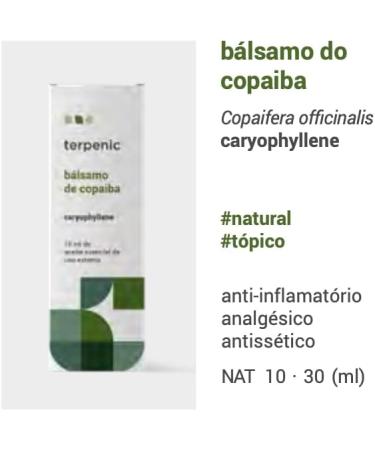  Terpenic Labs Terpenic Evo Essential Oil Copaiba Balm 10ml - 1 Unit - Buy Online on GoSupps.com