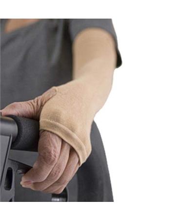 Prevent Products Inc. GeriGlove Elderly Skin Protector - Thin Skin Tear & Bruise Arm Sleeve (Medium/Beige) - Made in USA - 1 Pair - Buy Online on GoSupps.com
