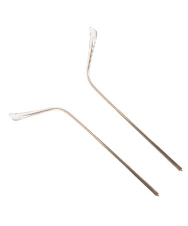 Oatipho 2st glasses repair legs Exchange of the glasses brake arm glasses arm glasses bone glasses repair set glasses repair accessories glasses bracket endspike alloy metal sunglasses golden 13.8x4.5cm