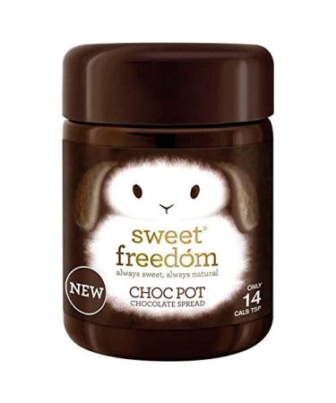6X Sweet Freedom Choc Pot Chocolate Spread 250g
