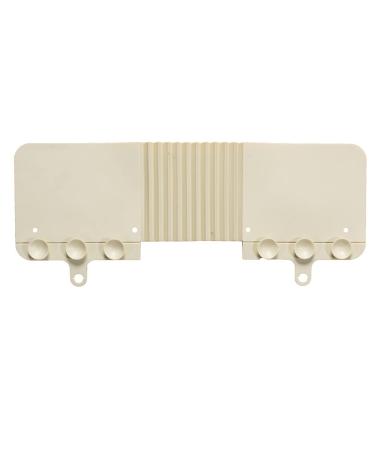 Saterkali Basin Board Keep Clean Durable Convenient Oil-Proof Easy to Clean Sink Guard Household Stuff White