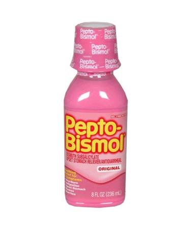 Pepto-Bismol Upset Stomach Reliever/Antidiarrheal Original 8 fl oz