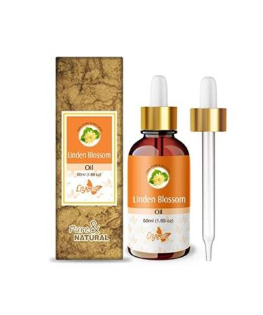 Crysalis Linden Blossom Oil Cosmetic Grade (50 ml / 1.69 fl oz) - Floral Botanical Oil for Skin Hair Massage Blends & DIY Beauty Formulations