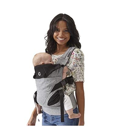 Contours Journey 5 Position Convertible Baby Carrier for Newborn to Toddler | Easy-to-Use & Comfortable for Men and Women | Face In/Out, Front/Back/Hip Carry | 8-45 lbs | Graphite Gray - Buy Online on GoSupps.com