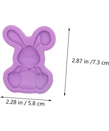 Alipis 2pcs Easter Stencils Silicone Molds Animal Cake Bunny Molds Non- Baking Mold 3D Hand Model Candle - Buy Online on GoSupps.com