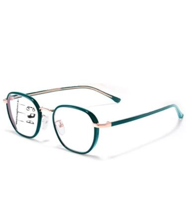Nilza Reading gates Groß reading help for women visual aid glasses computer glasses UV protection 1.5 2.5 Reading glass blue light glasses Viesteck (color: progressive reading glasses size: 2.0x) 2.0x progressive reading glasses