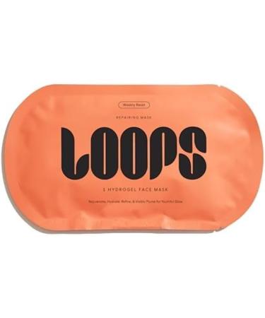 LOOPS WEEKLY RESET - Rejuvenating Hydrogel Face Mask - Rejuvenate Hydrate Refine and Visibly Plump for Youthful Glow - Super Moisturizing and Pore Refining - Reduces Signs of Puffiness - 1 Pc - Buy Online on GoSupps.com