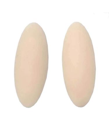 1 Pair Calf Pads Silicone Leg Onlays Silicone Calf Pads Self-Adhesive Calf Corrector Anti Allergic Women Leg Gel Corrector for Crooked or Thin Skinny Legs Lifelike